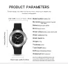 SANDA - luxe dameshorloge - Quartz - waterdichtHorloges
