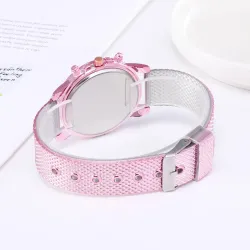 GENEVA - moderiktig Quartz-klocka - romerska siffror - läderarmband