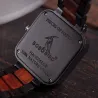 BOBO BIRD - montre pour homme en bois - Quartz - avec boîte