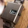 BOBO BIRD - élégante montre carrée en bois - Quartz