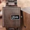 BOBO BIRD - élégante montre carrée en bois - Quartz