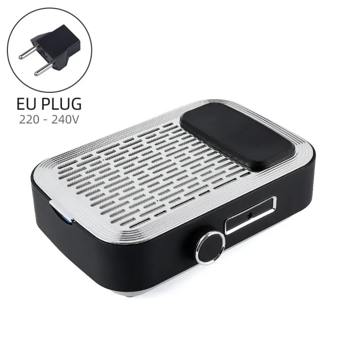 Trådløs spikerstøvsamler - sterkt sug - med gjenbrukbart filter - 2000mAh batteri - 80W