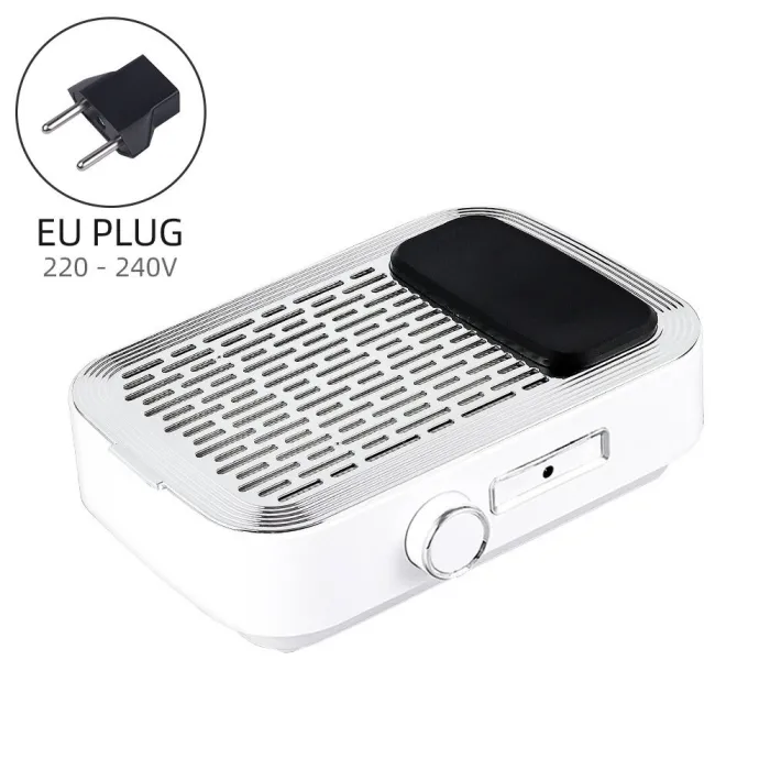 Trådlös nageldammsugare - starkt sug - med återanvändbart filter - 2000mAh batteri - 80W