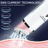 MasajeMasajeador de ojos EMS - antiarrugas - eliminación de ojeras - compresa caliente - LED - USB