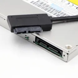 USB 2.0 - 3.0 na mini Sata II 7+6 13Pin - przejściówka - kabel - do laptopa CD/DVD ROM Slimline DriveKable
