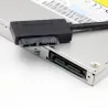 USB 2.0 - 3.0 na mini Sata II 7+6 13Pin - przejściówka - kabel - do laptopa CD/DVD ROM Slimline DriveKable