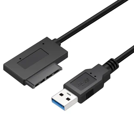 USB 2.0 - 3.0 na mini Sata II 7+6 13Pin - przejściówka - kabel - do laptopa CD/DVD ROM Slimline DriveKable