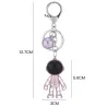 llaveroRobot astronauta / bola acrílico transparente - llavero