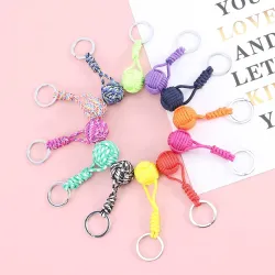 Cordon de parachute militaire - pendentif boule - porte-clés