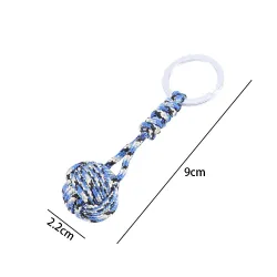 Cordon de parachute militaire - pendentif boule - porte-clés