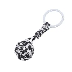 Cordon de parachute militaire - pendentif boule - porte-clés