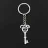 Antiikki avain - metallinen avaimenperä
