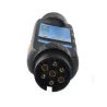 DiagnósticoEnchufe de remolque europeo de 7 pines - enchufe - probador de circuito - 12V