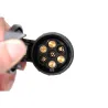 DiagnósticoConector de remolque de 13 a 7 pines - enchufe - adaptador - estanco - 12V