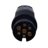 7 til 13-bens stikadapter - trailer ledningsstik - vandtæt - 12V