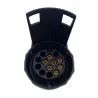 Adaptateur de prise 7 à 13 broches - connecteur de câblage de remorque - étanche - 12V