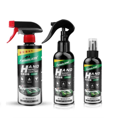 Lavado de autosAerosol para el cuidado de la pintura del automóvil - Recubrimiento hidrofóbico cerámico - Líquido cristalino ...