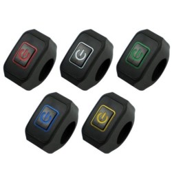 22mm 7/8'' - motorcycle handlebar switch - momentary control switch - with LED light - waterproofSwitches