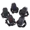 22mm 7/8'' - interrupteur de guidon de moto - interrupteur de commande momentané - avec lumière LED - étanche