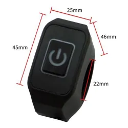 22mm 7/8'' - motorstuurschakelaar - momentschakelaar - met LED-verlichting - waterdichtSchakelaars