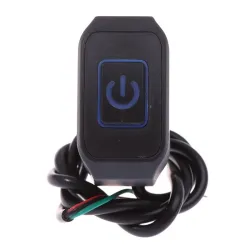 22 mm 7/8 '' - Motorrad-Lenkerschalter - Momentschalter - mit LED-Licht - wasserdicht