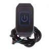 22mm 7/8'' - interruptor do guidão da motocicleta - interruptor de controle momentâneo - com luz LED - à prova d'água