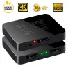 4K HDMI splitter - full HD - 1080P - 1 in 2 ut förstärkare - dubbel skärm - för HDTV DVD PS3 Xbox