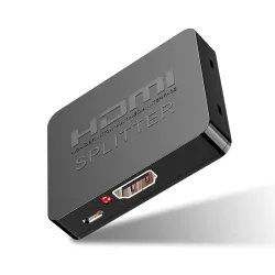 4K HDMI splitter - full HD - 1080P - 1 in 2 out amplifier - dual display - for HDTV DVD PS3 XboxHDMI switchers