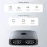 4K HDMI splitter - 60Hz - 1x2/2x1 adapter - 2 i 1 omformer