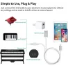 USB 2.0 til 2 port lader - HUB adapter