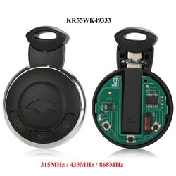KR55WK49333 315/ 433/ 868MHz - fjärrkontroll smart nyckel - för BMW