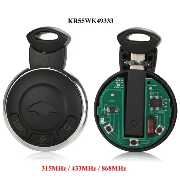 KR55WK49333 315/ 433/ 868MHz - clé intelligente à distance - pour BMW