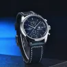 BENYAR - montre de sport à Quartz - étanche 100m - bracelet cuir