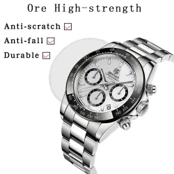 BENYAR - montre de sport en acier inoxydable - chronographe - Quartz - étanche