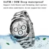 BENYAR - montre de sport en acier inoxydable - chronographe - Quartz - étanche