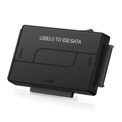 Adaptateur SATA vers USB IDE - USB 3 - câble SATA 3 pour disque dur 2.5/3.5 - câble adaptateur