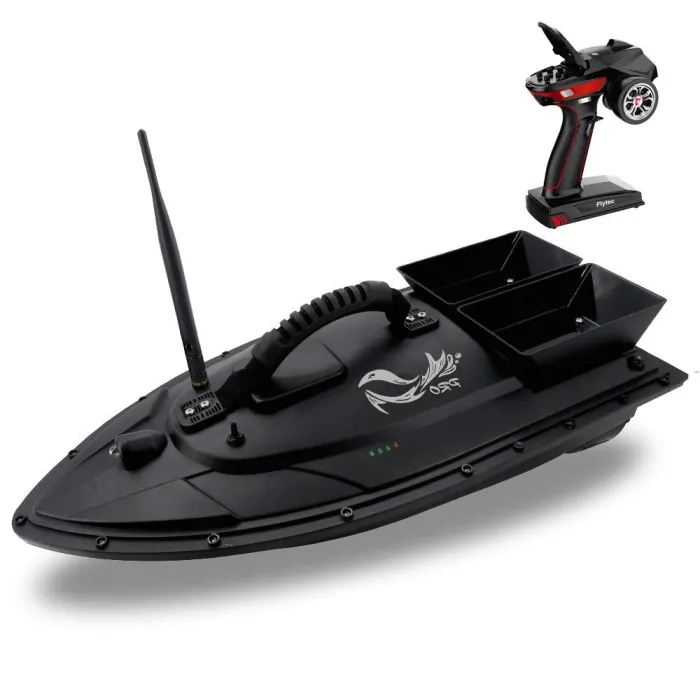Flytec V500 - RC-båd - fiskefoder - 500m - dobbeltmotor - 5,4 km/t - 54 cm