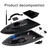 Flytec V500 - RC-båd - fiskefoder - 500m - dobbeltmotor - 5,4 km/t - 54 cm
