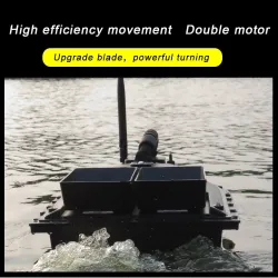 Flytec V500 - RC-båd - fiskefoder - 500m - dobbeltmotor - 5,4 km/t - 54 cm