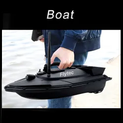 Flytec V500 - RC-båd - fiskefoder - 500m - dobbeltmotor - 5,4 km/t - 54 cm