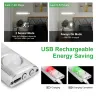 LED skabslys - med bevægelsessensor - USB smart lampe - trådløs natlys - magnetstribe