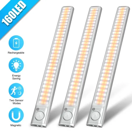 LED stripe light - USB nattlampa - rörelsesensor - magnetremsa