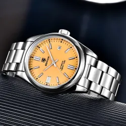 RelojesBENYAR - reloj deportivo automático - acero inoxidable - resistente al agua