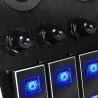 Vanntett metallvippe - vippebryterpanel - strømbryter - USB - 4/6 gangs