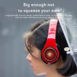B39 - LED - Casque sans fil Bluetooth - casque avec microphone