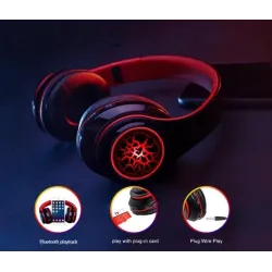 B39 - LED - Casque sans fil Bluetooth - casque avec microphone
