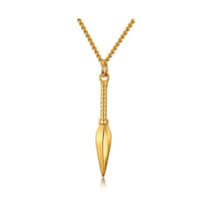 Ciondolo lancia Gesù - con collana