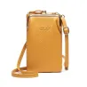 Borsa a tracolla piccola - portafoglio / porta telefono - con cerniera