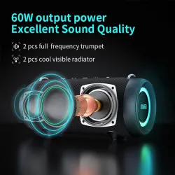 MIFA A90 - Bluetooth speaker - with Class D amplifier - waterproof - 60WBluetooth speakers