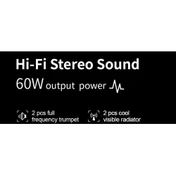 MIFA A90 - Enceinte Bluetooth - avec amplificateur Classe D - étanche - 60W